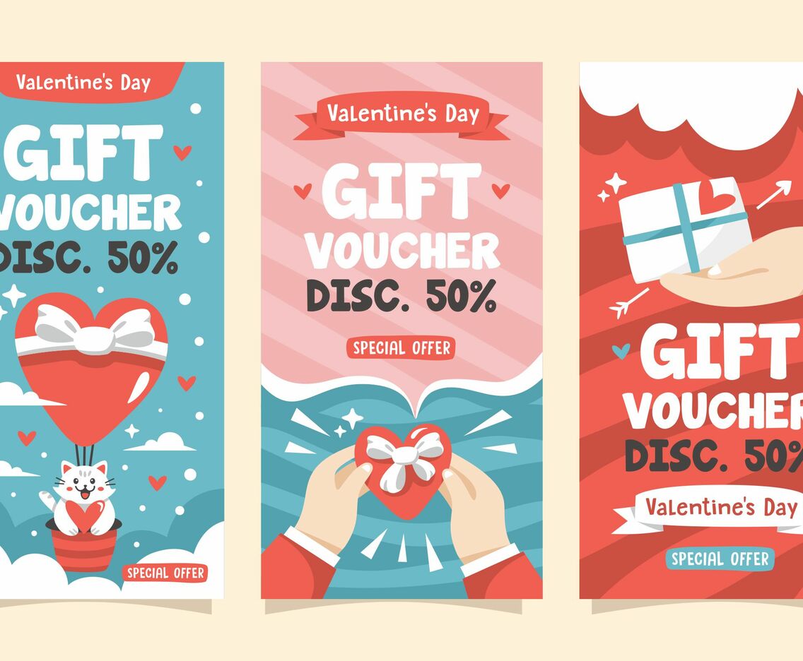 Gift Voucher for Valentine's Day