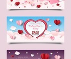 Valentine's Day Marketing Promotion Banners