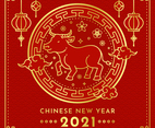Golden Chinese New Year 2021