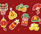 Chinese New Year Festivity Sticker