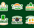 Cute St. Patrick's Day Marketing Sticker Collection