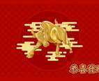 Chinese New Year Golden Ox