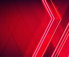 Scarlet Red Neon Background