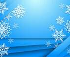 Snowflakes Paper Background