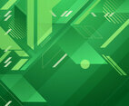 Futuristic Green Abstract Techno Concept Background