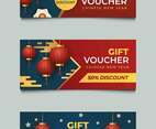 Set of Chinese New Year Paper Cut Voucher Discount