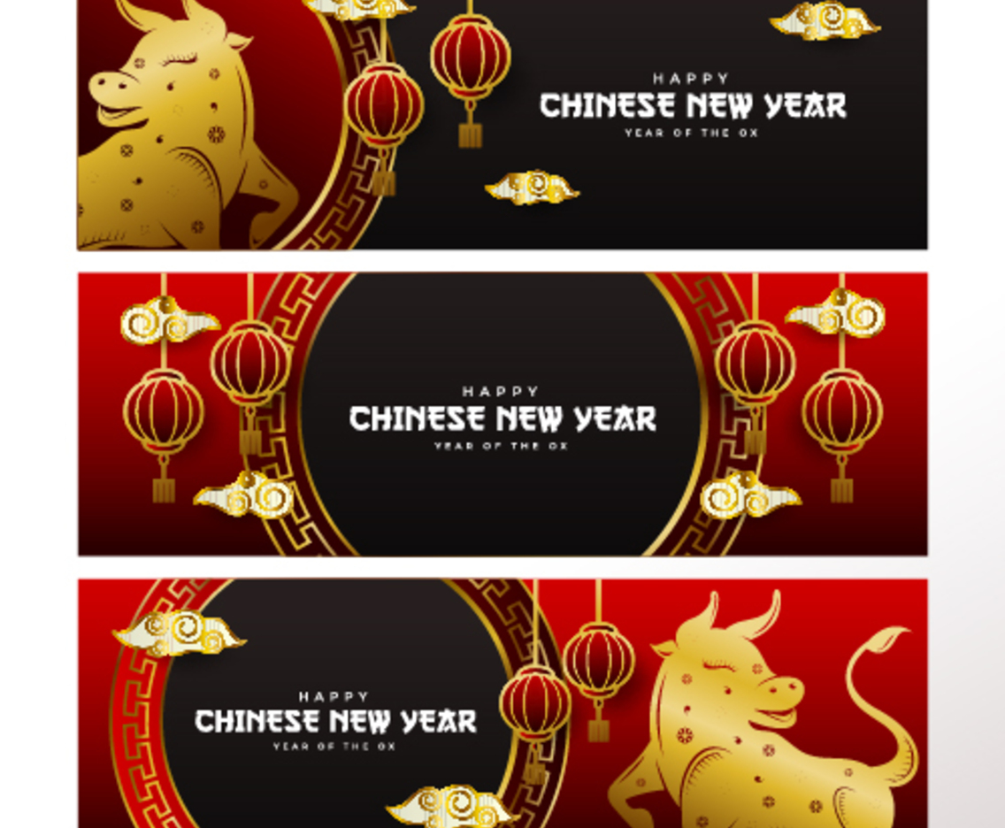 Chinese New Year Banner Collection