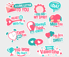 Valentines Day Sticker Collection