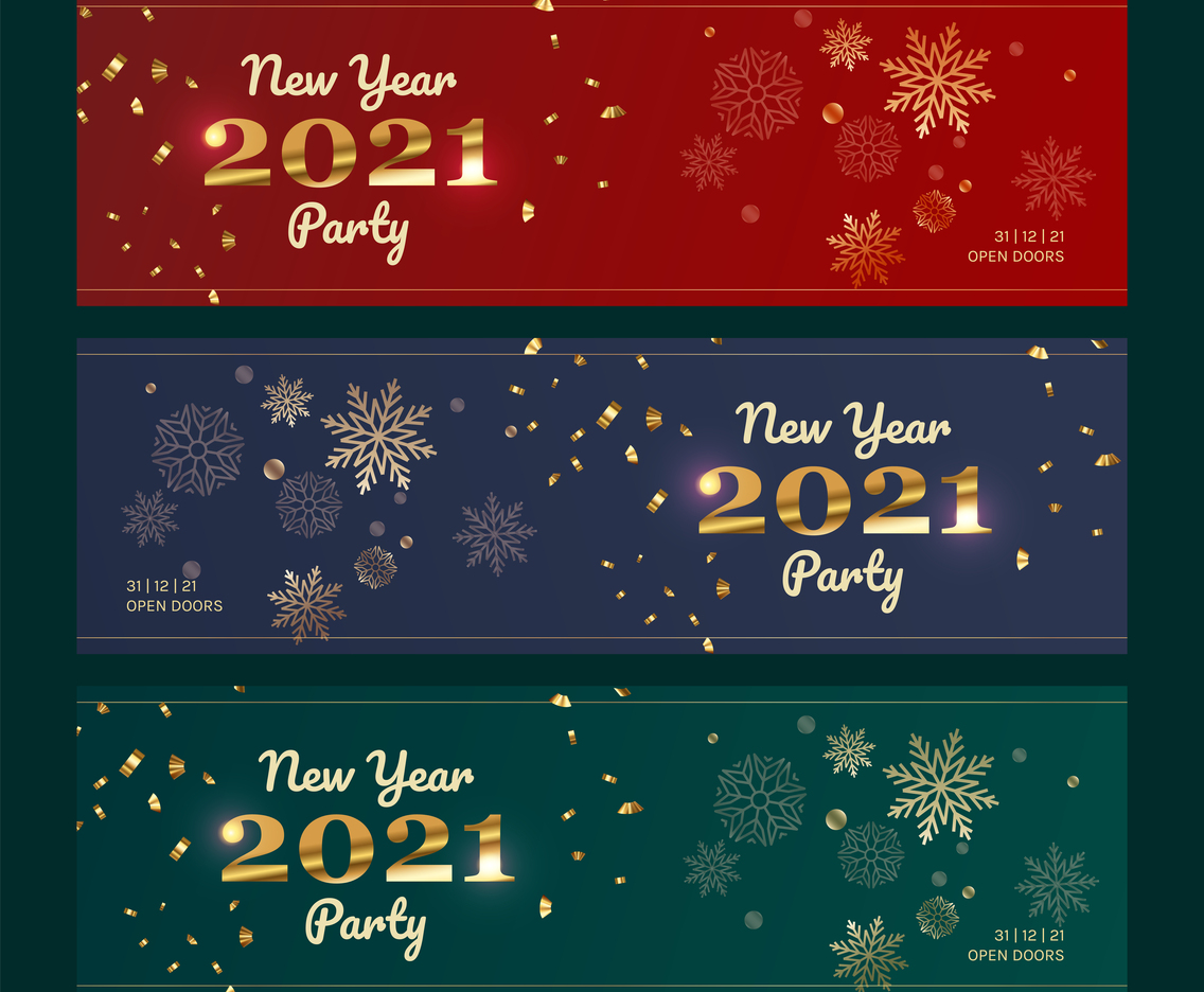 Golden New Year Party