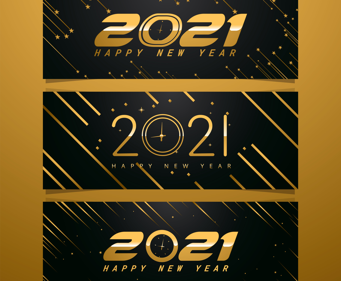 New Year Countdown Banner Concept