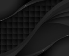 Gradient Black Waves and Square Tiles Pattern