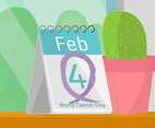 World Cancer Day in February Fourth in Calendar