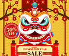 Chinese New Year Illustration for marketing
