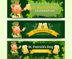 Banners of Saint Patrick's Day
