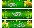 St. Patrick's Day Banner with Ballon Collection