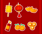Chinese New Year Sticker Collection