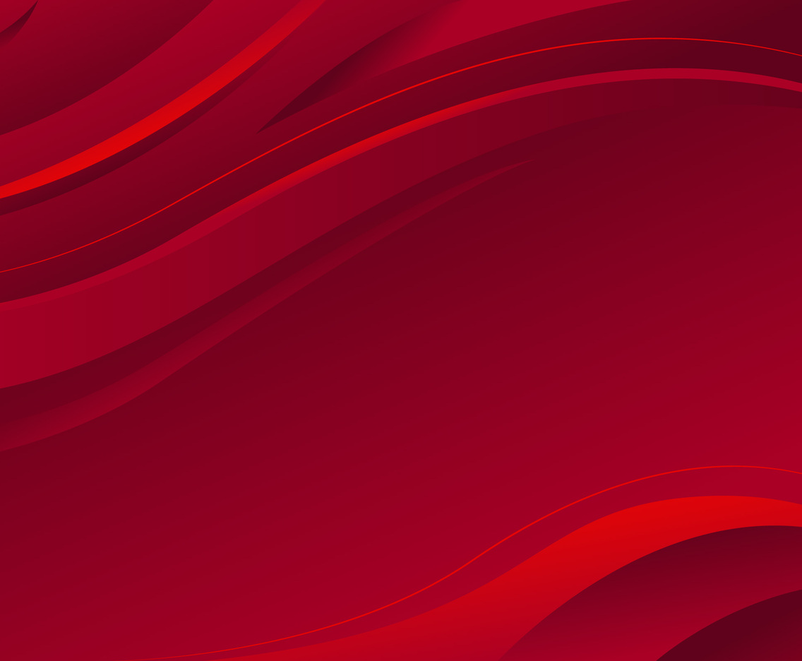 Abstract Wavy Red Backgound