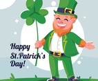 Flat Saint Patrick's Day Illustration