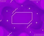 Geometric Purple Wave Background