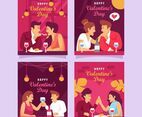 Valentine's Day Romantic Dinner Greeting Card