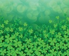 Saint Patrick's Day Clover Shamrock Background