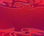 Fluid Abstract Red Background