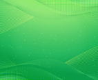 Green Background with Dynamic Lines