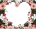 Flower Valentine Background Concept