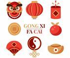Gong Xi Fa Cai  Icons Chinese New Year