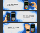 Contactless Technology Illustration Banner