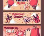 Valentine's Day Sale Banner