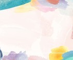Abstract Colourful Watercolour Background