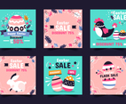 Cute Easter Sale Social Media Post Collection