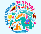 Songkran Festival of Water Splash