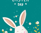Cartoon Cute Easter Bunny