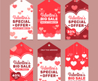 Valentine Day Promotion Tag Collection