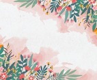 Beautiful Spring Background Template
