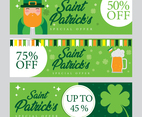 Sale Banner for St. Patrick's Day