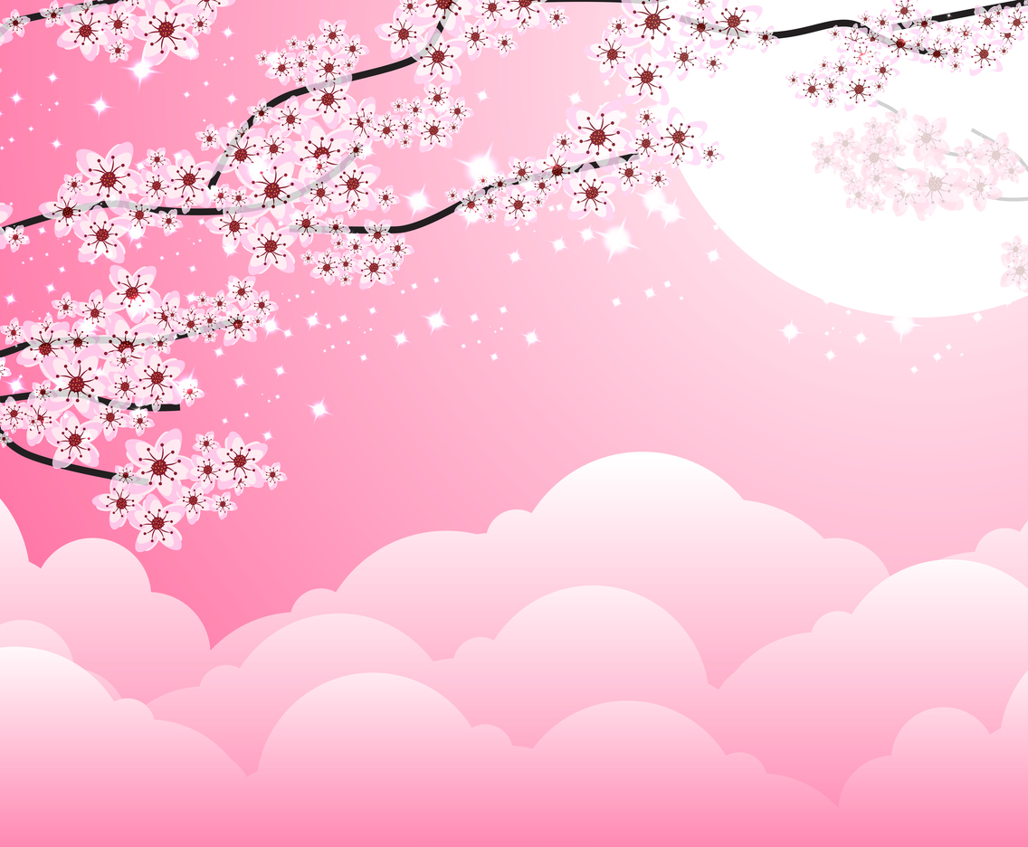 Floral Cherry Blossom Design