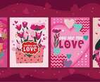 Valentine's Day with Flower Ornament Card