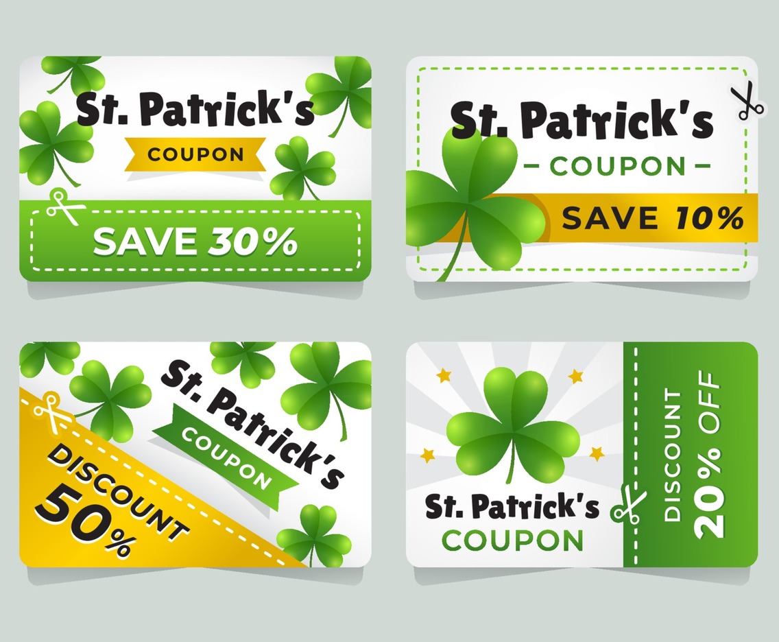 St. Patrick's Day Discount Coupon