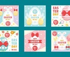Colourful Easter Day Social Media Marketing Post Collection