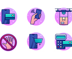Contactless Technology Icon Collection