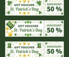 St Patricks Day Gift Voucher Set