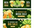 St. Patrick's Day Promotion Banner Collection