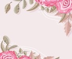 Valentine Flower Background