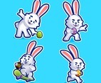 Bunny Easter Character set