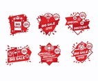 Set of Chinese New Year Marketing Labels