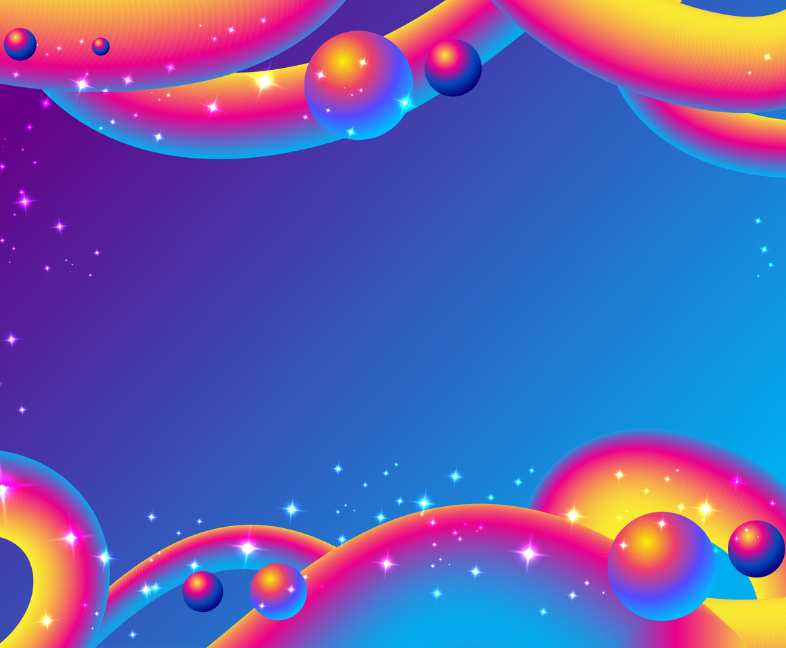 Abstract Colorful 3d Fluid Wave Background
