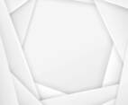 White Abstract Background With 3D Paper